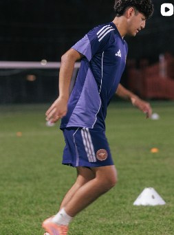 First touch in training